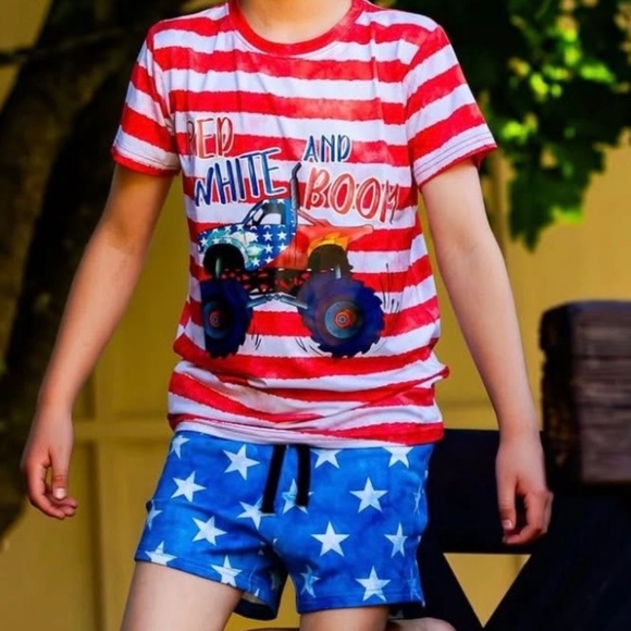 Glimmers Bamboo Fourth of July 2T - Picture 1 of 1